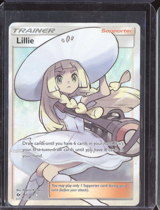 Lillie 2017 Pokemon Sun & Moon Ultra Rare 147/149