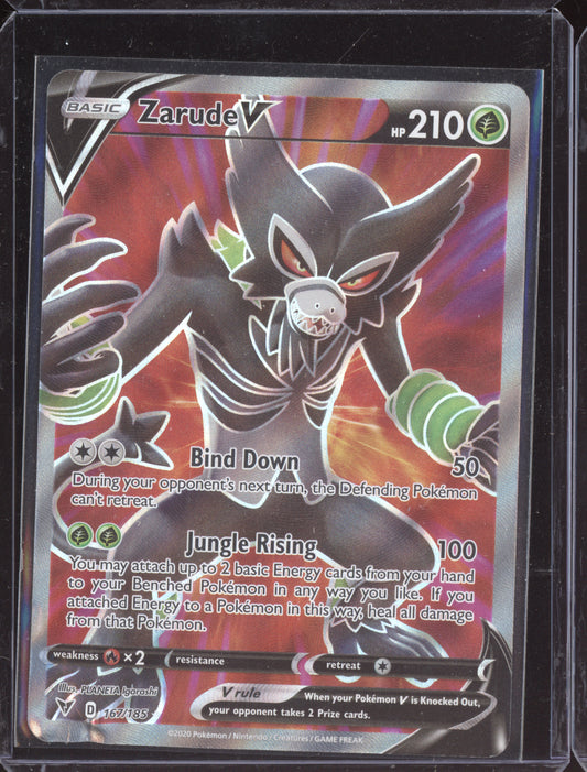 Zarude V 2020 Pokemon Vivid Voltage Ultra Rare 167/185