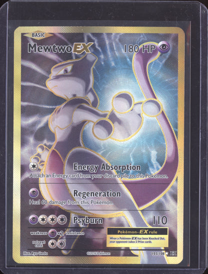 Mewtwo-EX 2016 Pokemon Evolutions Ultra Rare 103/108
