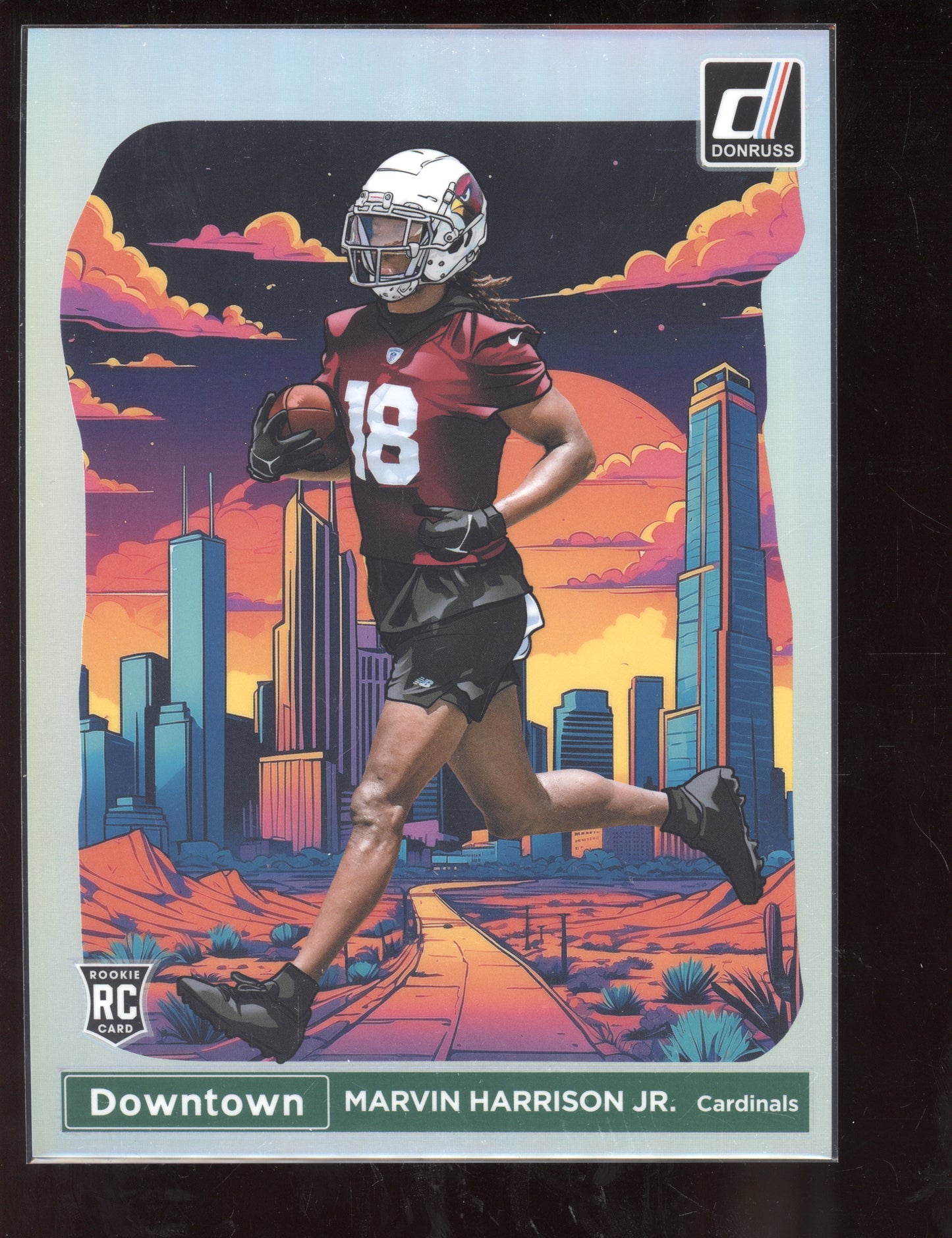 Marvin Harrison Jr 2024 Panini Donruss Oversized Jumbo Downtown RC