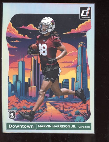 Marvin Harrison Jr 2024 Panini Donruss Oversized Jumbo Downtown RC