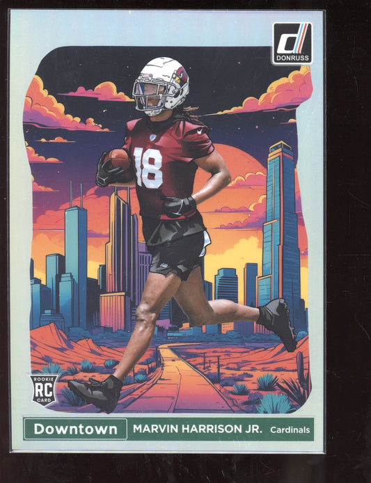 Marvin Harrison Jr 2024 Panini Donruss Oversized Jumbo Downtown RC