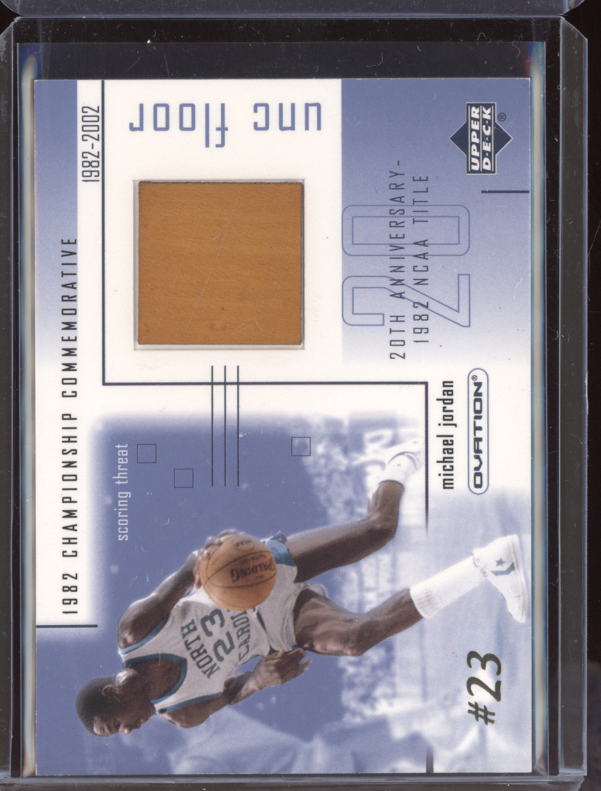 Michael Jordan 2001 Upper Deck Ovation MJ UNC Memorabilia