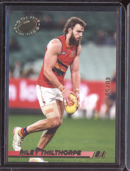 Riley Thilthorpe 2025 Select Eminence 1994 Gold Cards 40/50