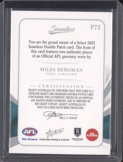 Miles Bergman 2025 Select Seamless Solo Double Patch 60/95