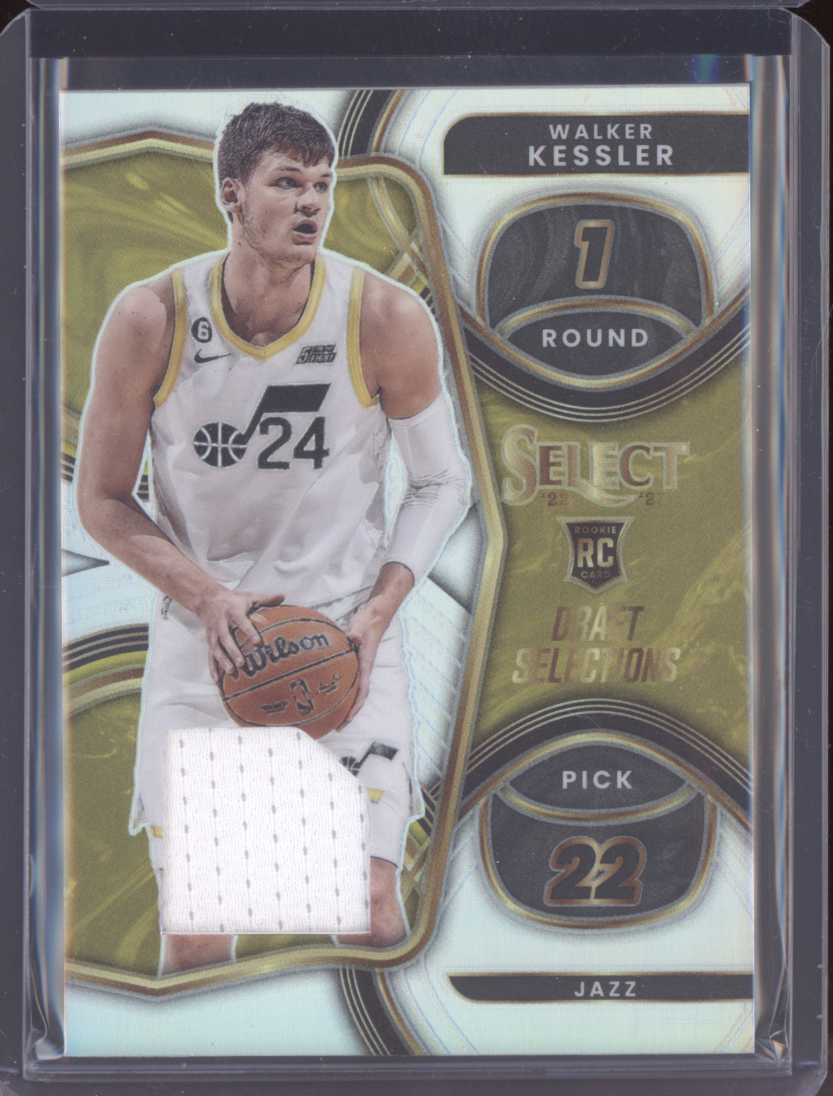 Walker Kessler 2022 Panini Select Draft Selections Patch RC