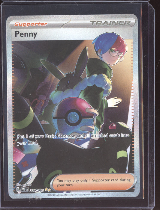 Penny 2024 Pokemon Paldean Fates Special Illustration Rare 239/091