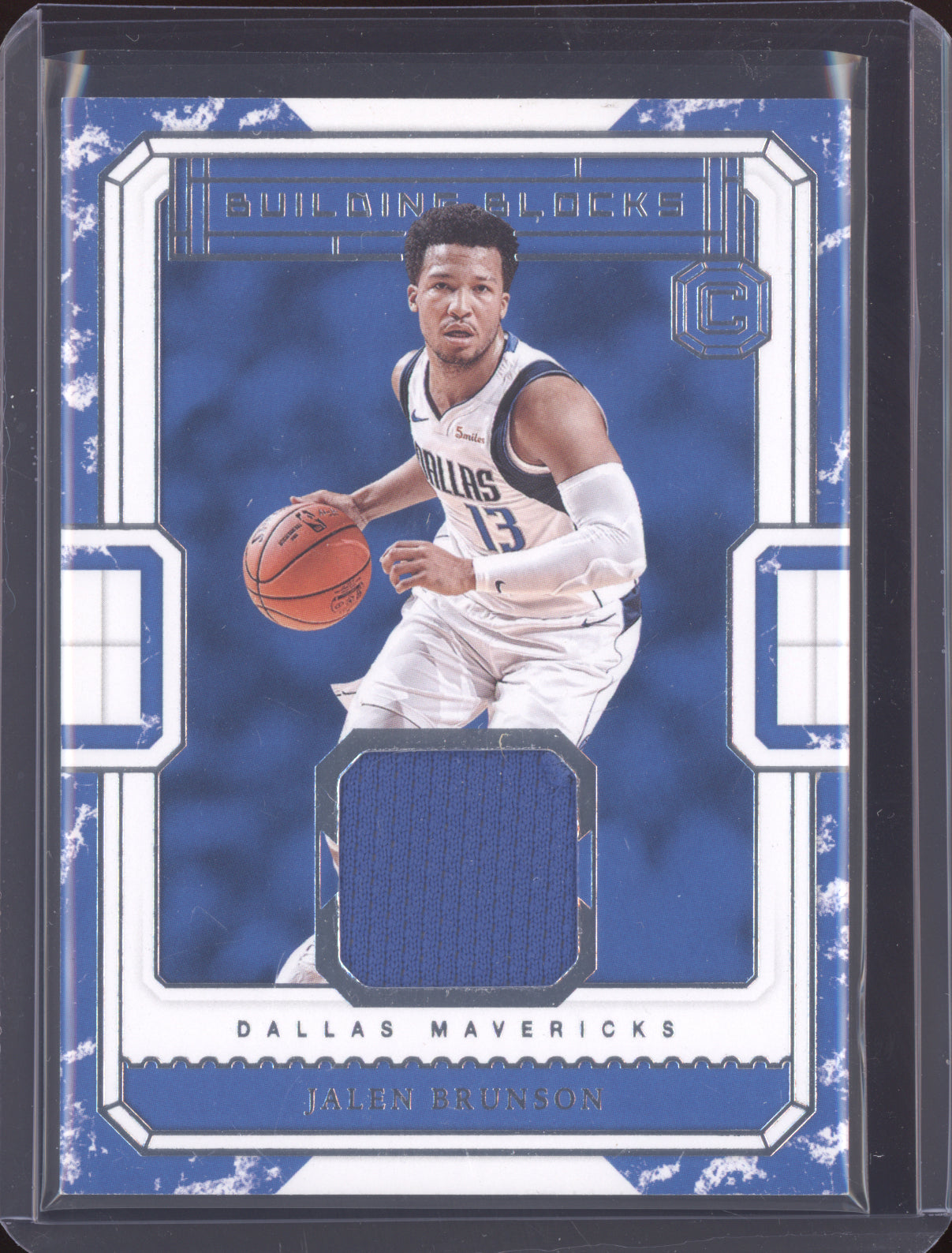 Jalen Brunson 2018 Panini Chronicles Building Blocks Patch RC