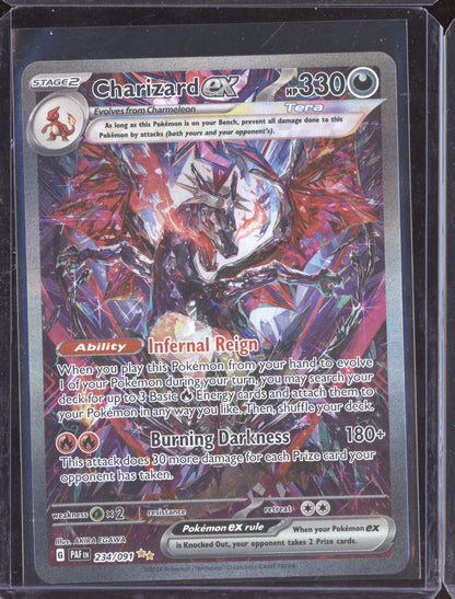 Charizard ex Pokemon Paldean Fates PAF 2024 Special Illustration Rare 234/091