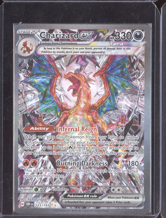 Charizard ex Pokemon Obsidian Flames OBF 2023 Special Illustration Rare 223/197