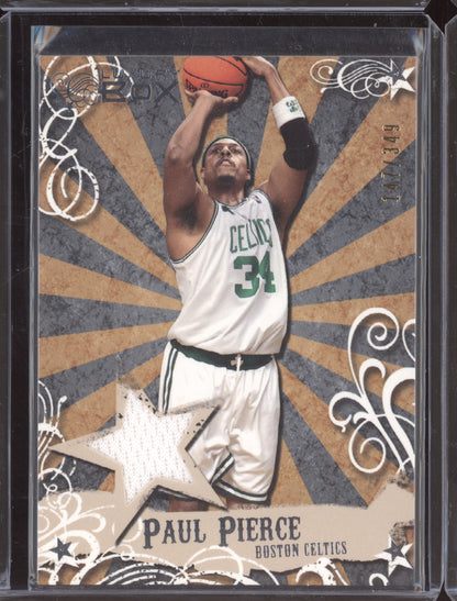 Paul Pierce 2007 Upper Deck Luxury Box Mezzanine Relic Card 147/349
