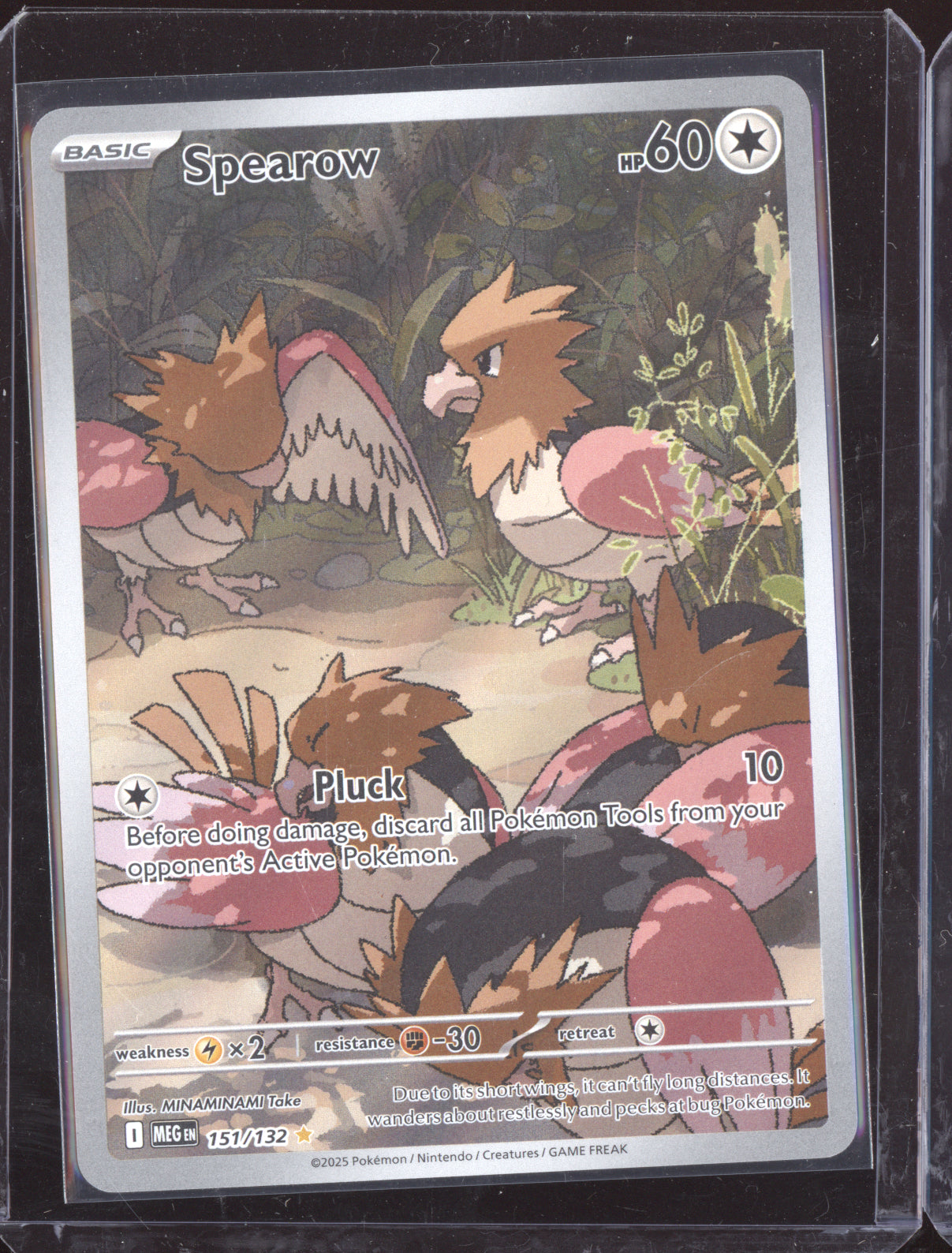 Spearow 2025 Pokemon Mega Evolution Shiny Rare 151/132