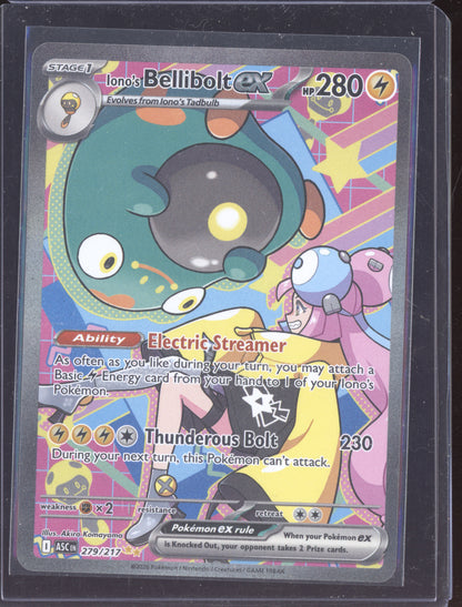 Iono's Bellibolt ex Pokemon Ascended Heroes ASC 2026 SIR 279/217