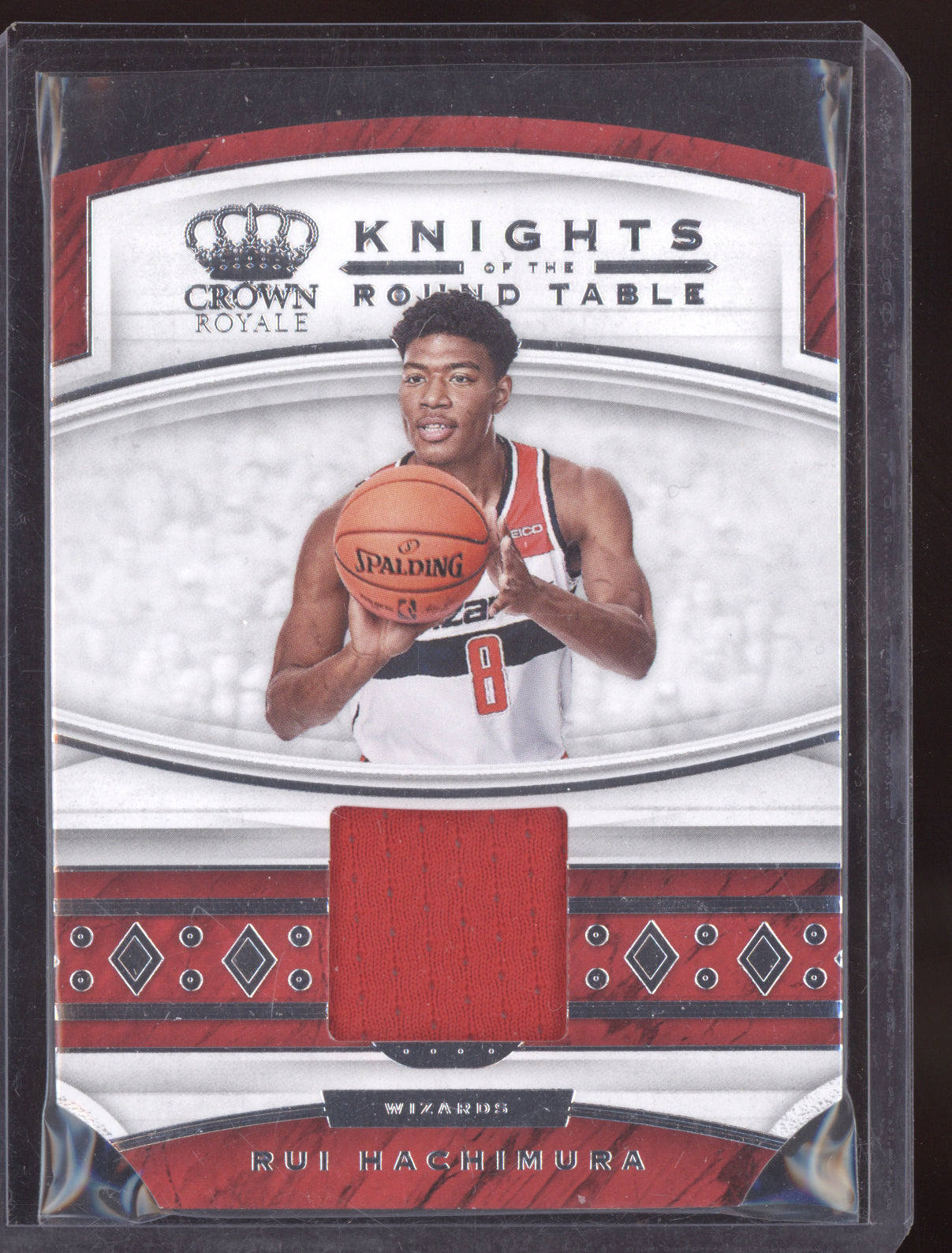 Rui Hachimura 2019 Panini Crown Royale Knights of the Round Table RC