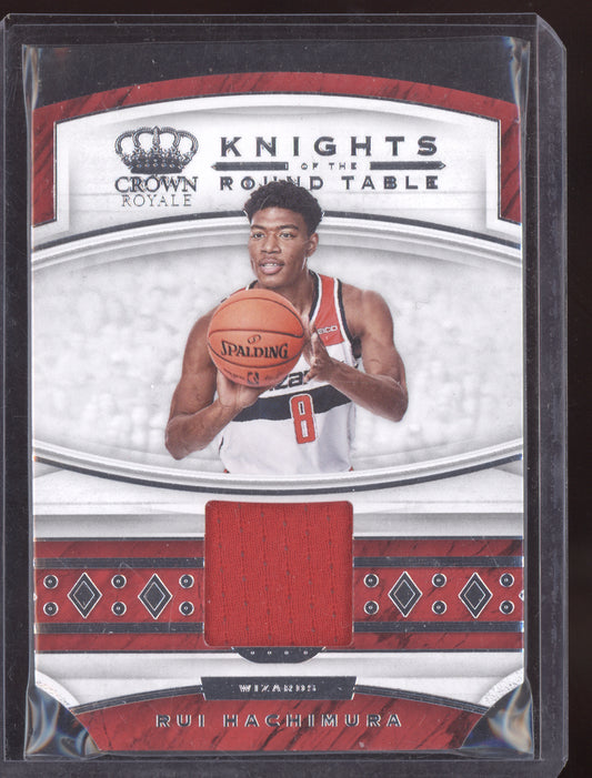Rui Hachimura 2019 Panini Crown Royale Knights of the Round Table RC