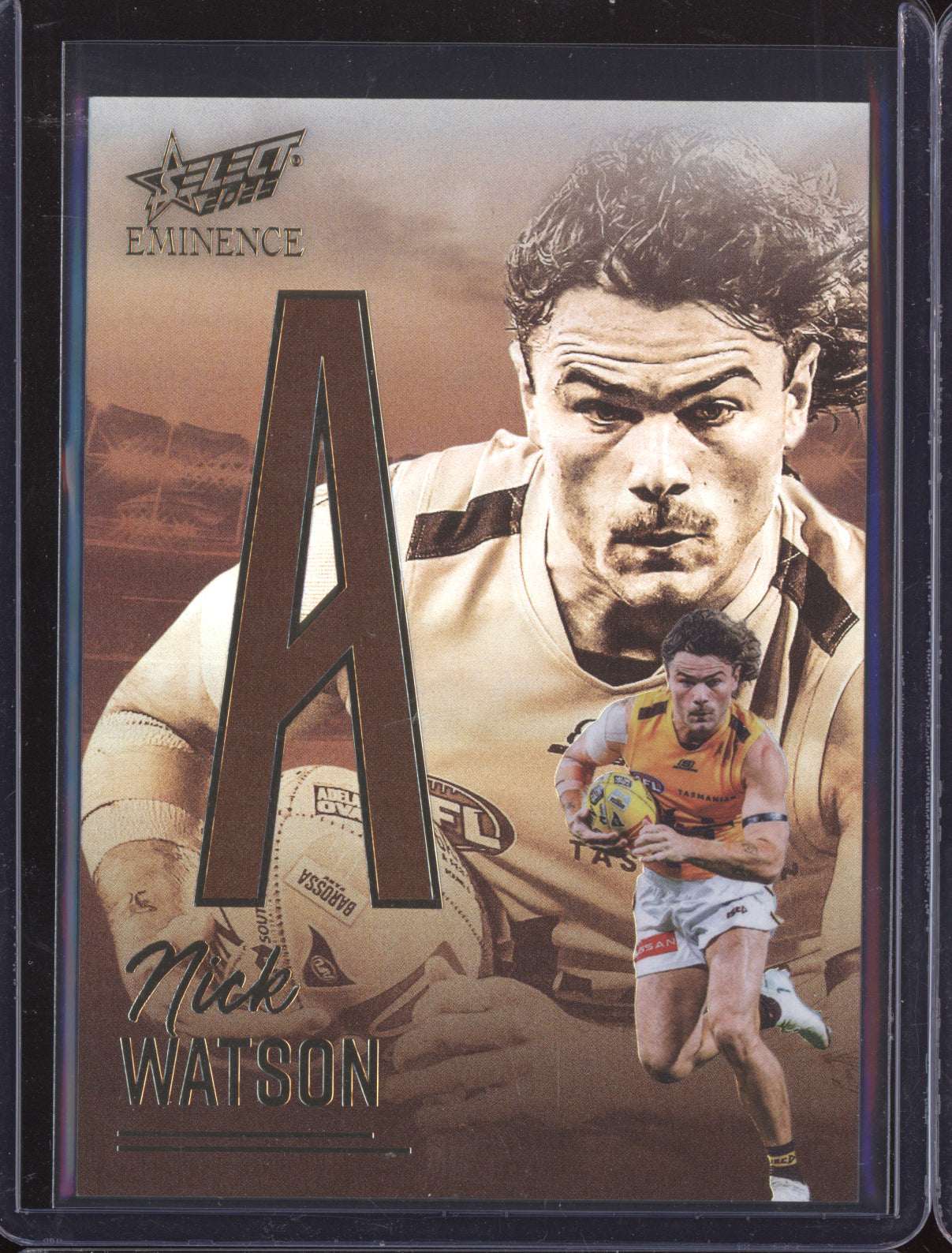 Nick Watson 2025 Select Eminence Nameplate Gold 62/115