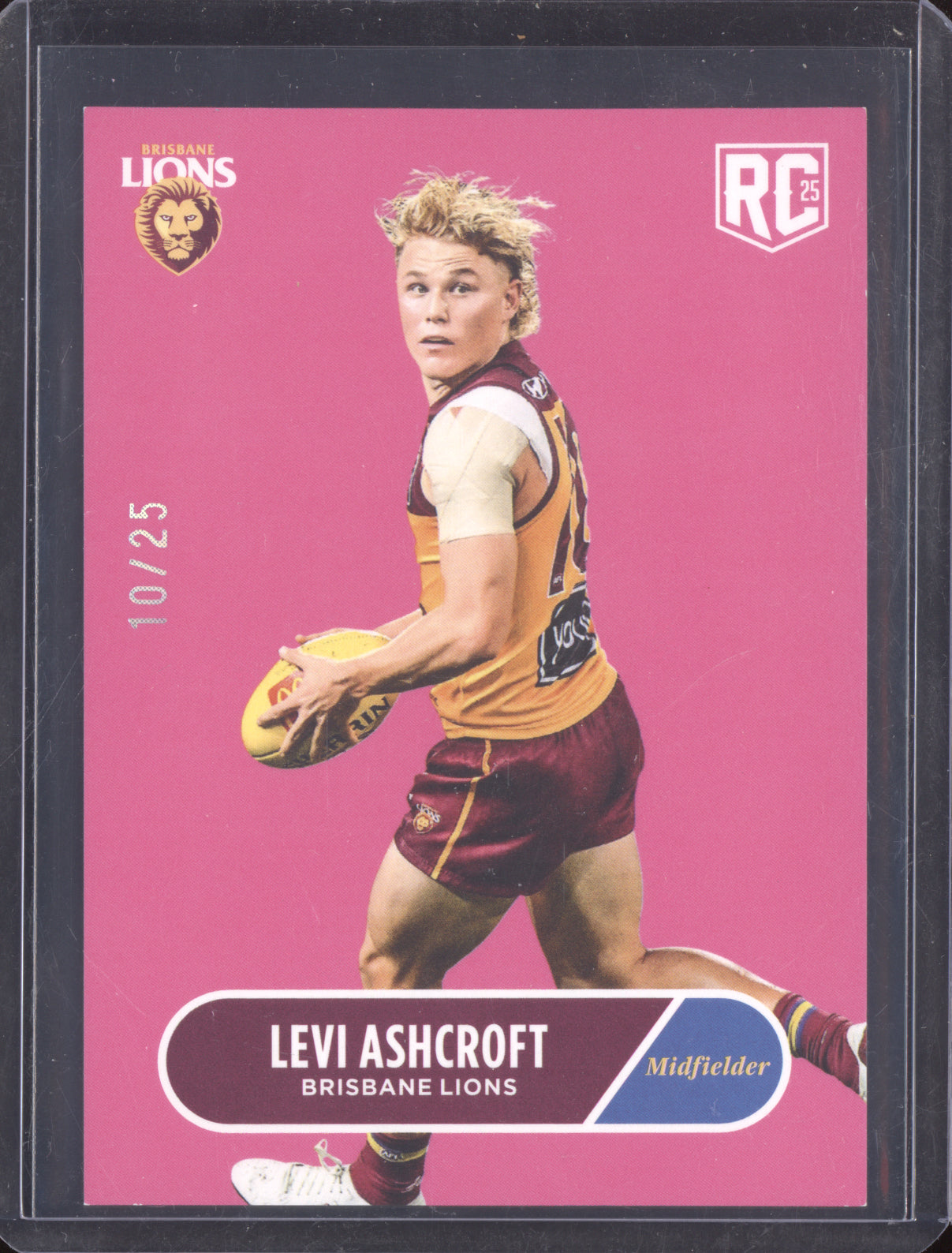 Levi Ashcroft 2025 Select Eminence Classic Card RC 10/25