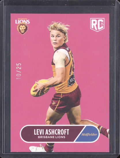 Levi Ashcroft 2025 Select Eminence Classic Card RC 10/25