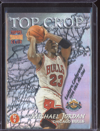 Michael Jordan/Gary Payton 1996 Topps Stadium Club Top Crop