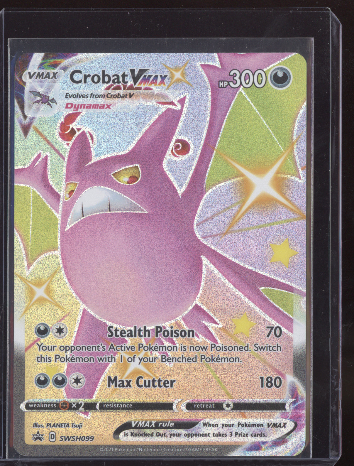 Crobat VMAX 2021 Pokemon Sword & Shield Promos Promo SWSH099