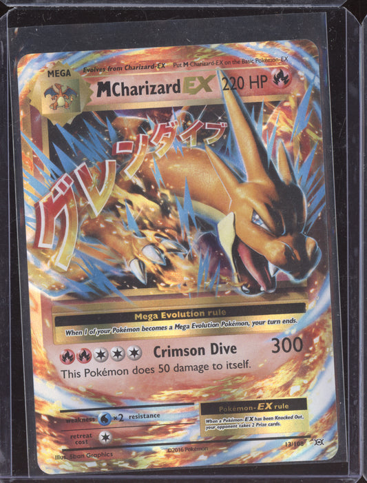 M Charizard-EX 2016 Pokemon Evolutions Rare Holo 013/108