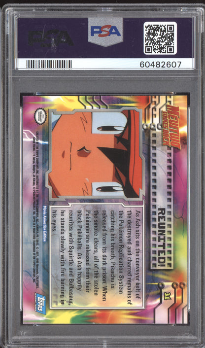 Movie Edition 1999 Pokemon Topps Reunited! #31 PSA 10