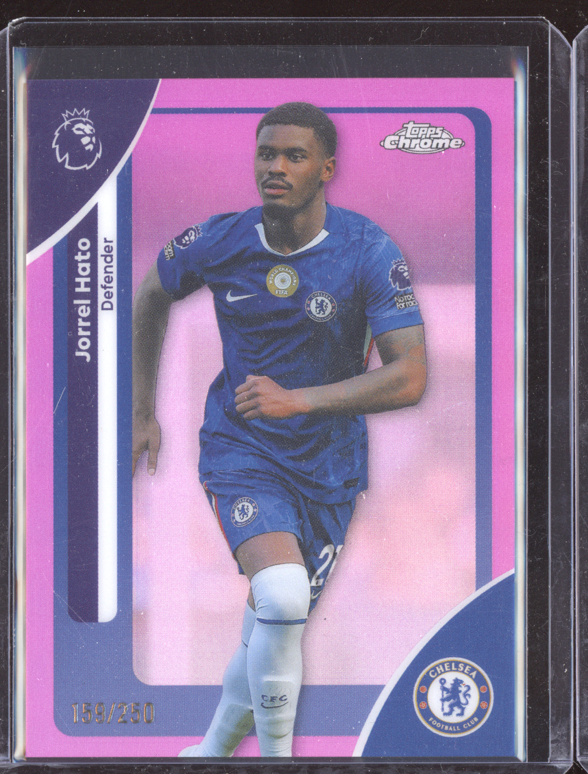 Jorrel Hato 2025-26 Topps Chrome Premier League Pink 159/250