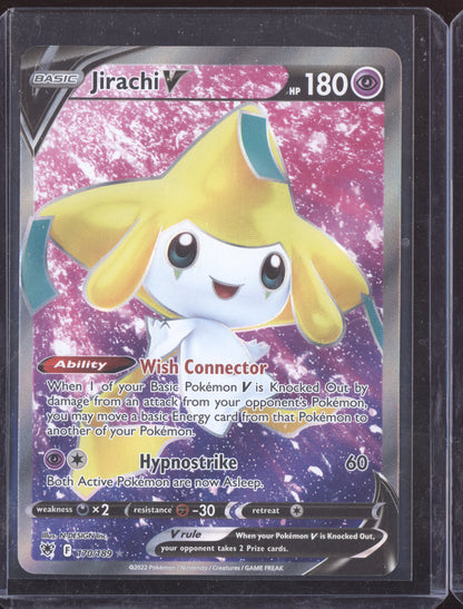 Jirachi V Pokemon Astral Radiance ASR 2022 Ultra Rare 170/189