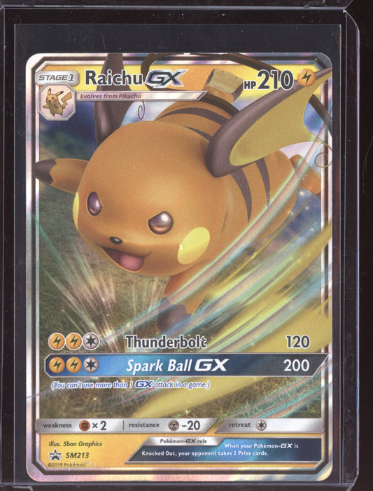 Raichu GX 2019 Pokemon Sun & Moon Promos Promo SM213