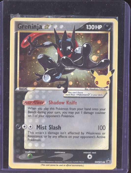 Greninja Star Pokemon Sword & Shield Promos  2021 Promo SWSH144/