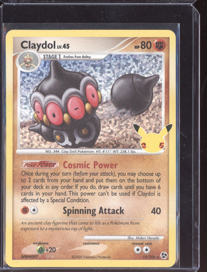Claydol 2021 Pokemon Celebrations Holo 015/106