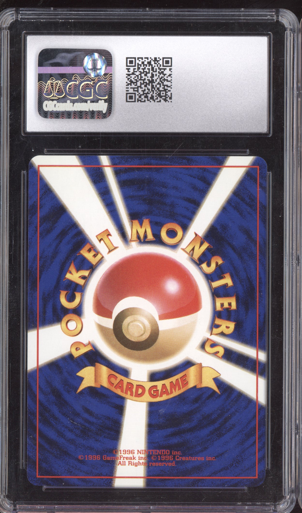 Giovanni 1999 Pokemon Japanese Gym 2 Holo CGC 8