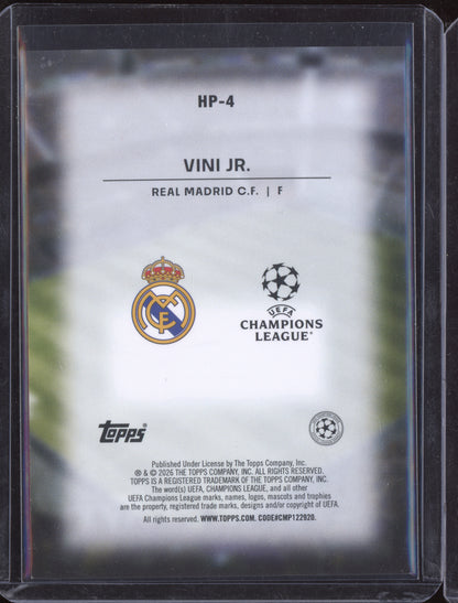 Vini Jr 2025-26 Topps UEFA Club Competitions Home Advantage