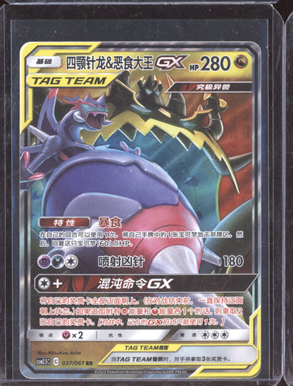 Nihilego & Guzzlord GX 2023 Pokemon Striking Competition  037/061