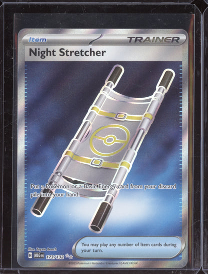 Night Stretcher 2025 Pokemon Mega Evolution Ultra Rare 173/132