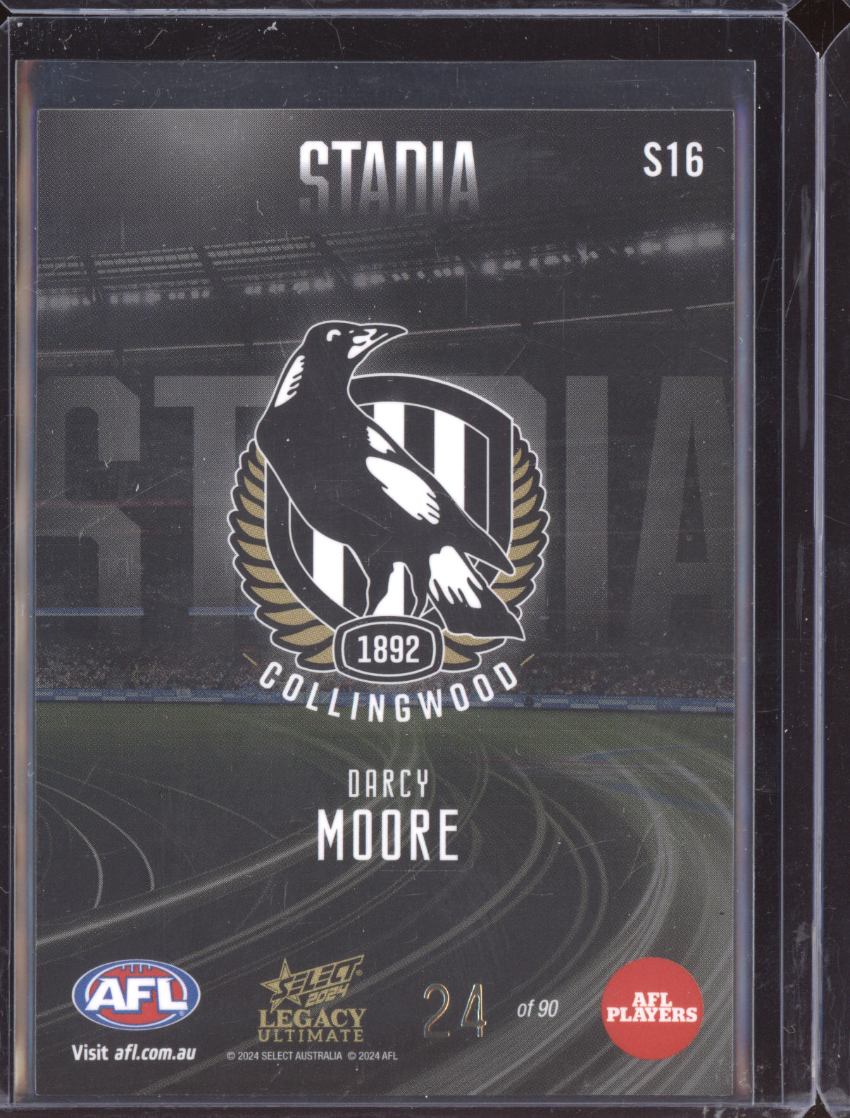 Darcy Moore 2024 Select Legacy Ultimate Stadia 24/90