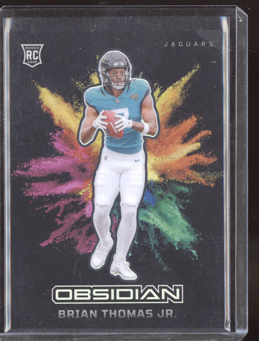 Brian Thomas Jr 2024 Panini Obsidian  Black Color Blast RC