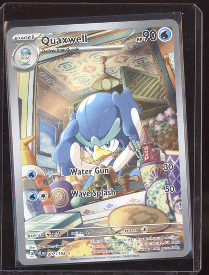 Quaxwell 2023 Pokemon Paldea Evolved Illustration Rare 207/193