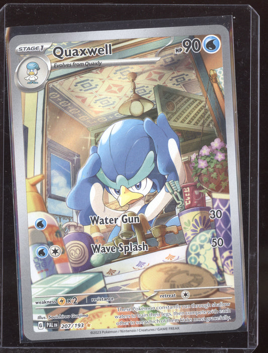 Quaxwell 2023 Pokemon Paldea Evolved Illustration Rare 207/193
