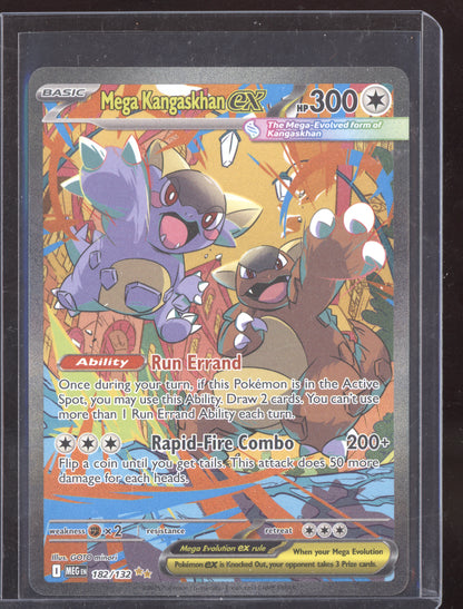 Mega Kangaskhan ex Pokemon Mega Evolution   Special Illustration Rare 182/132