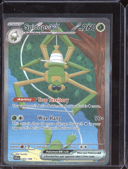 Spidops ex 2023 Pokemon SVI Scarlet Violet Japanese Special Illustration 243/198