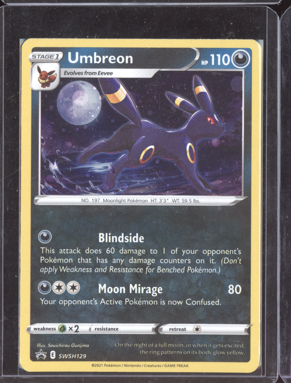 Umbreon Pokemon   2024 Promo SWSH129/