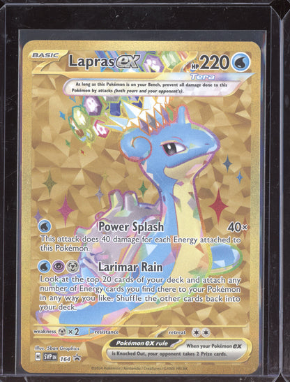 Lapras ex 2024 Pokemon Scarlet & Violet Promos Promo 164