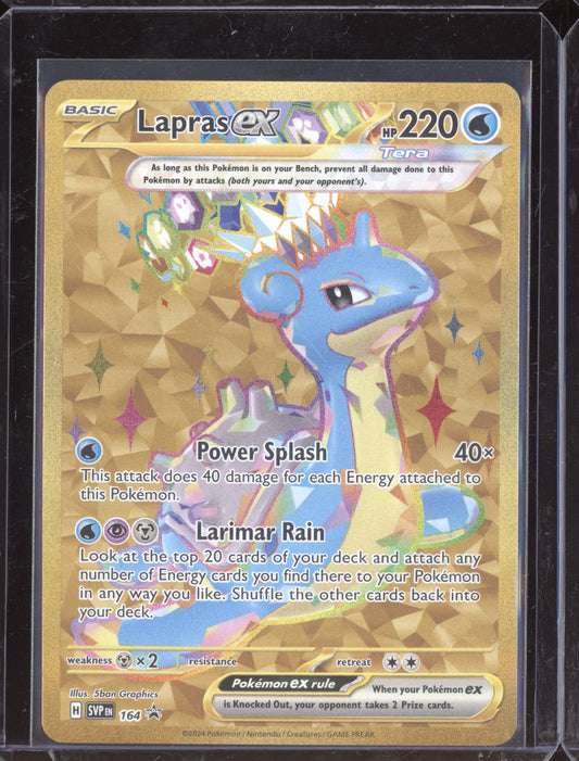 Lapras ex 2024 Pokemon Scarlet & Violet Promos Promo 164