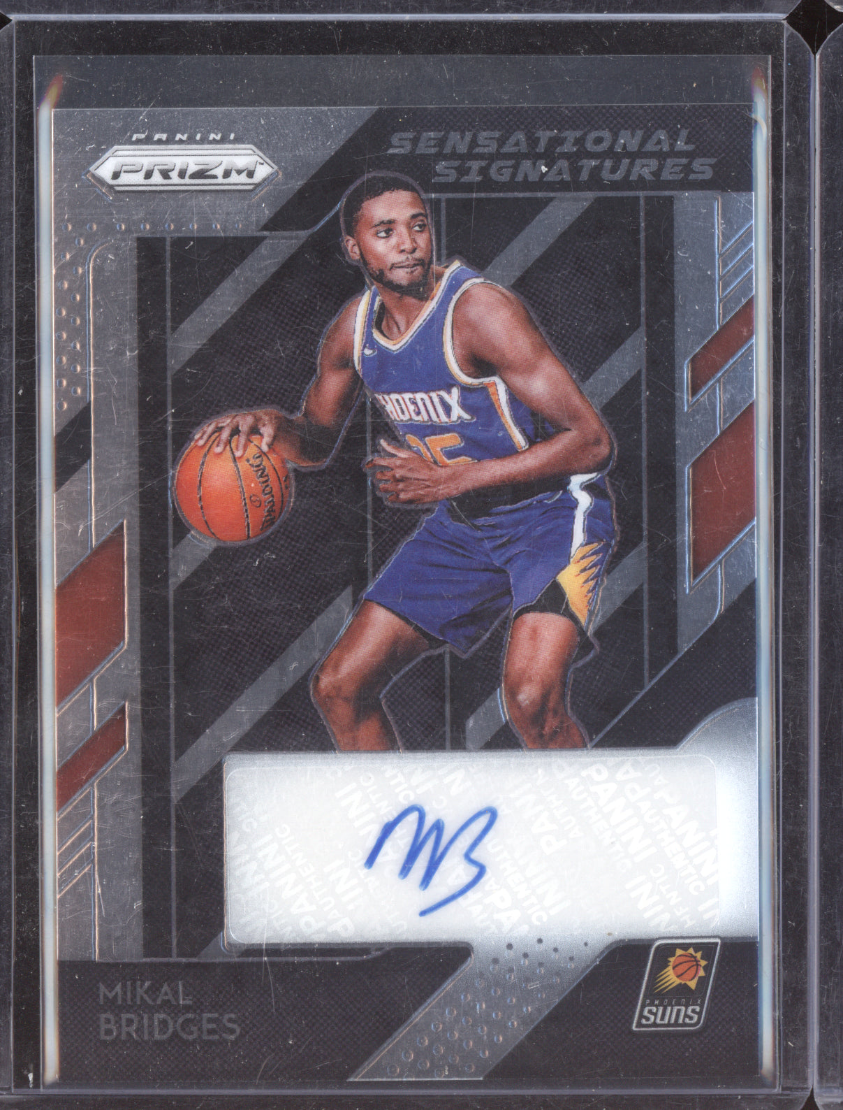 Mikal Bridges 2018 Panini Prizm Sensational Signatures RC