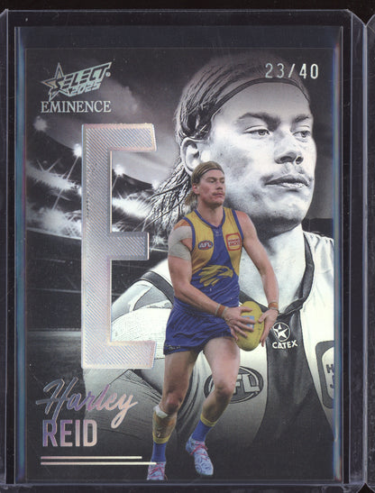 Harley Reid 2025 Select Eminence Nameplate Platinum 23/40