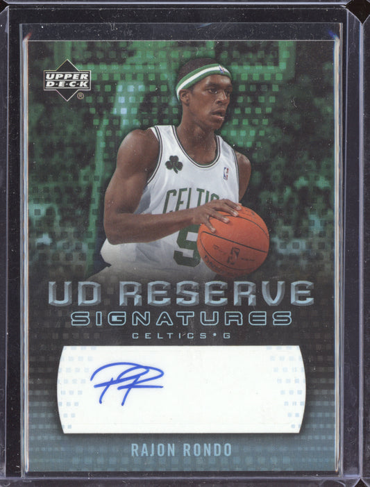 Rajon Rondo 2006-07 Upper Deck Reserve Signatures Auto RC