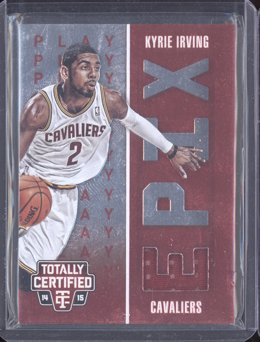Kyrie Irving 2014 Panini Totally Certified EPIX Patch Red 174/199