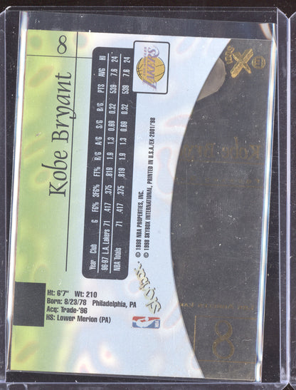 Kobe Bryant 1997-98 Skybox E-X 2001