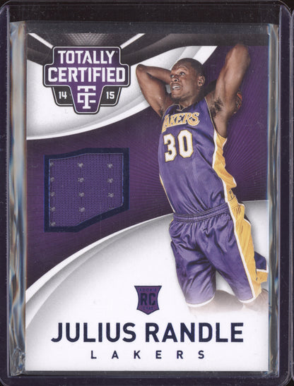 Julius Randle 2014 Panini Totally Certified Purple Rookie Jersey RC 190/199
